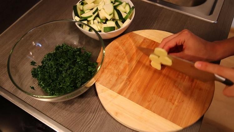 Per cucinare, tagliare lo zenzero