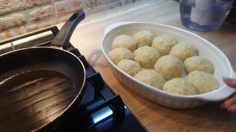 Per preparare le polpette, prepara un modulo