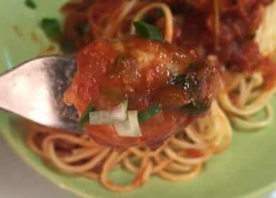 Pasta all'italiana con polpette 🍝