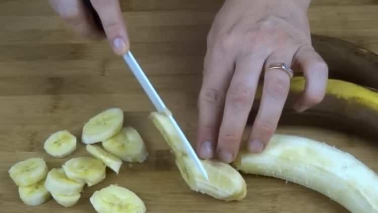 Cucinare il gelato alla banana