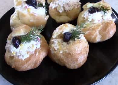 Delizioso ripieno per profiteroles di snack 🥙