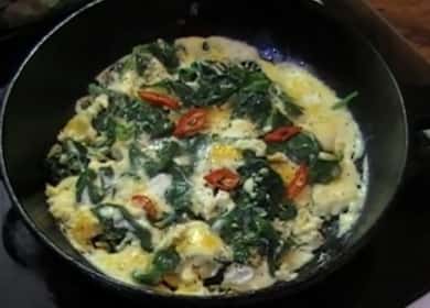 Come imparare a cucinare una deliziosa frittata di spinaci 🍳