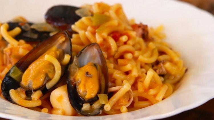 Ricetta passo dopo passo con cocktail di mare con foto