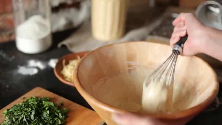 Prepara un impasto per fare una torta