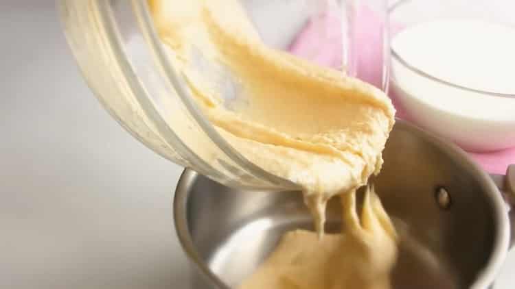 Unire gli ingredienti per fare il gelato