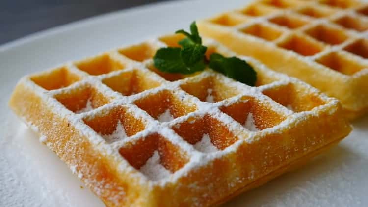 Waffle morbidi per ferri da cialda elettrici: ricetta passo dopo passo con foto