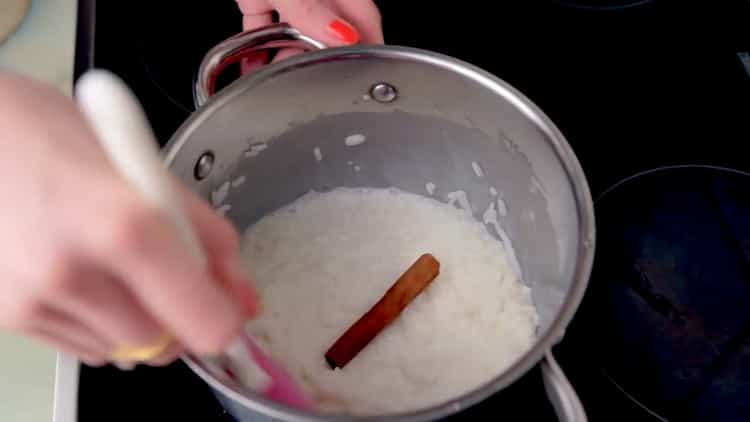 Preparare gli ingredienti per il budino