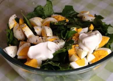 Deliziosa insalata di spinaci freschi senza maionese 🥗