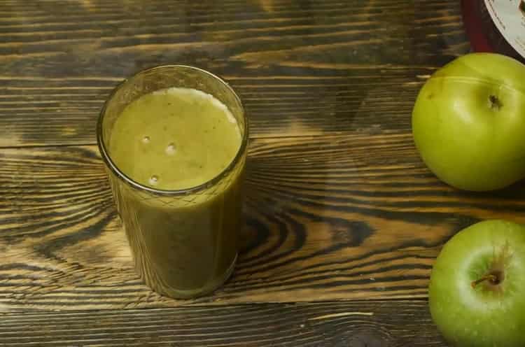 il succo di sedano è pronto