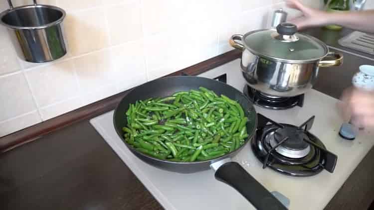 La ricetta per un delizioso fagiolino in padella