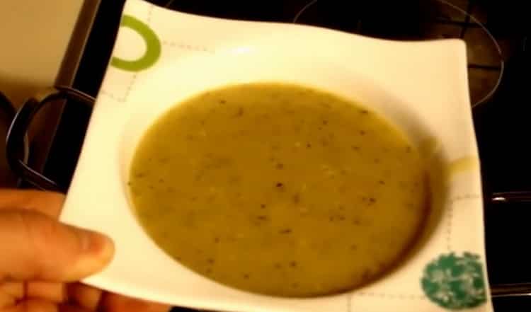 Zuppa di purea di lenticchie: ricetta passo dopo passo con foto