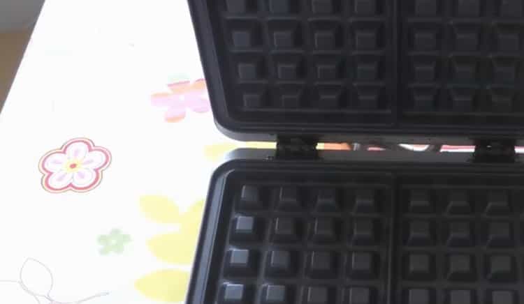 Prepara la tecnica per preparare i waffle