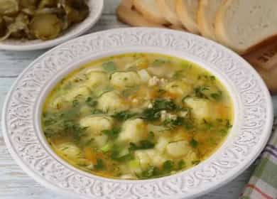 Impasto semplice per gnocchi di semola in zuppa 🥣