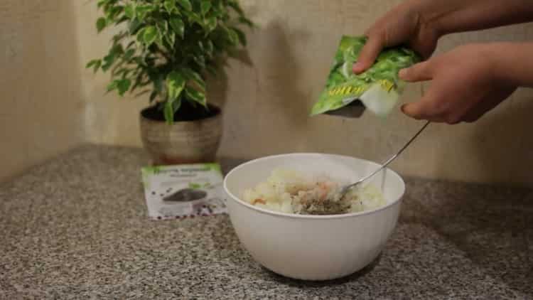 Per preparare le polpette, prepara gli ingredienti