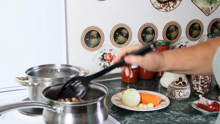 Cucinare fagioli con carne