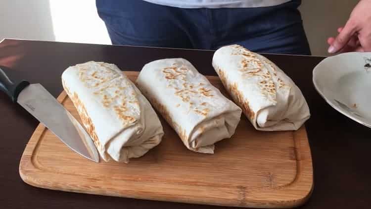 Ricetta shawarma classica: ricetta passo dopo passo con foto