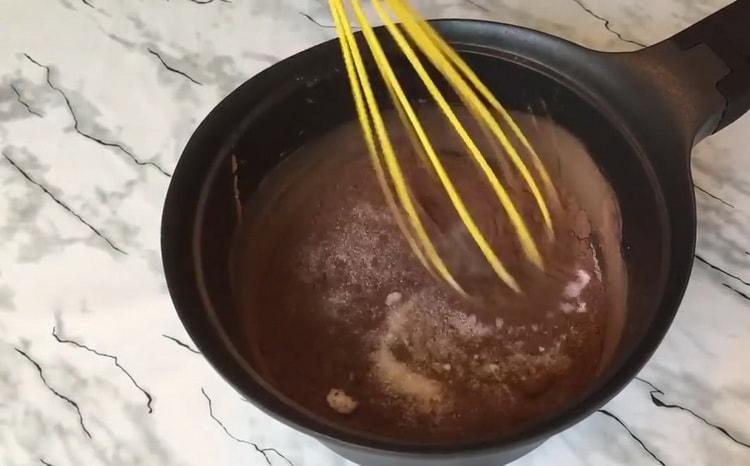 Preparare un gelato al cioccolato