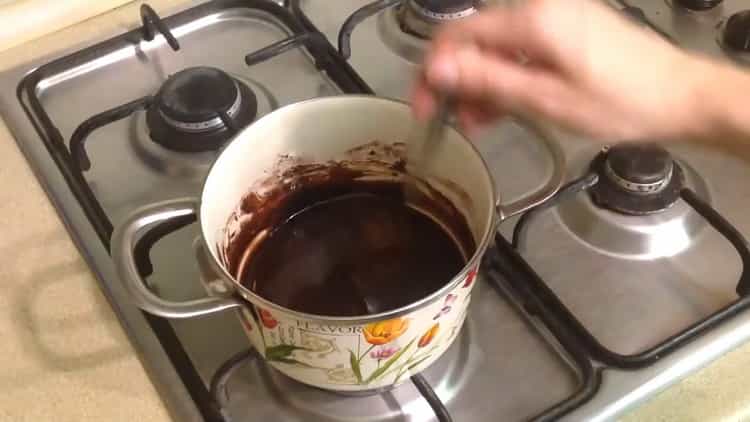 Muffin al cioccolato delizioso ricetta graduale con foto