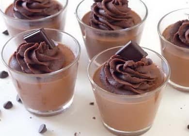 Ricetta facile per la deliziosa mousse al cioccolato 🍫