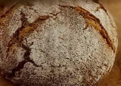 Ricetta graduale del pane d'orzo con foto