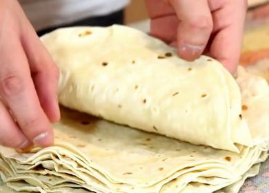 Gustosa tortilla ricetta graduale con foto