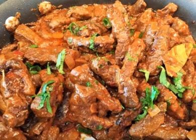 Come imparare a cucinare un delizioso fegato di Stroganoff 🥩