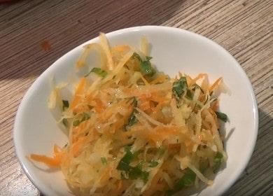 Insalata di rapa e carota - ricetta dietetica 🥗