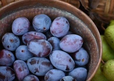 Cosa cucinare dalle prugne - due piatti semplici e gustosi 🍈