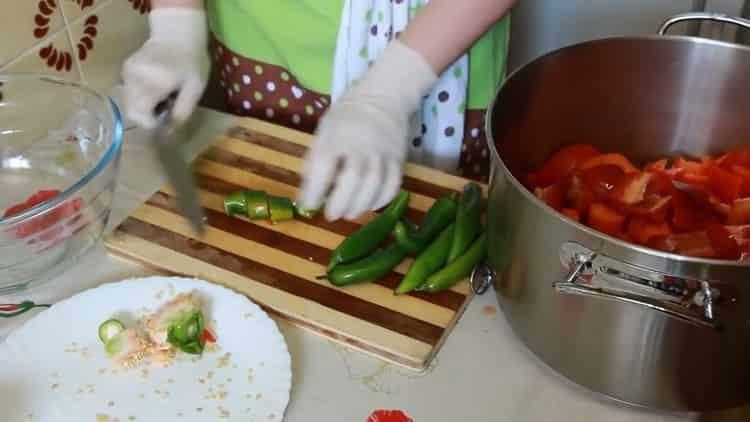 tritare il peperoncino