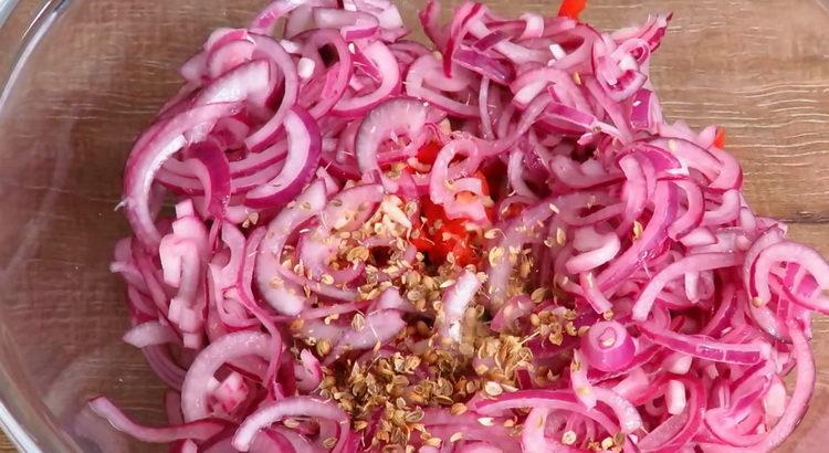 Melanzane coreane secondo una semplice ricetta passo-passo con foto