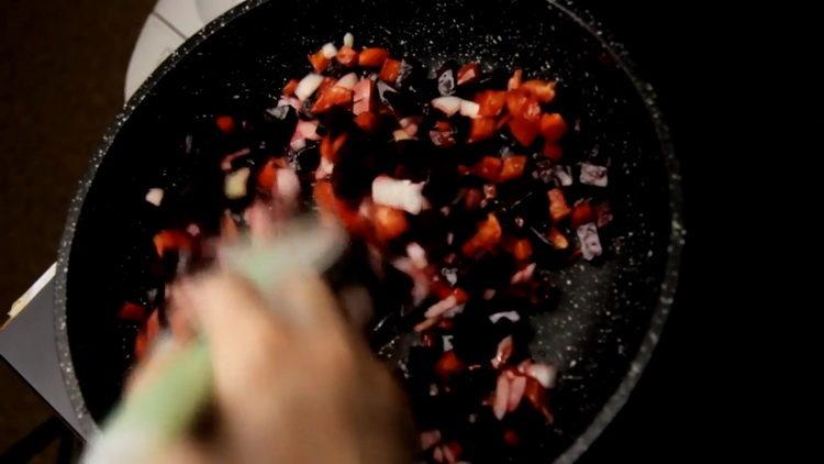 Spezzatino di verdure per cucinare