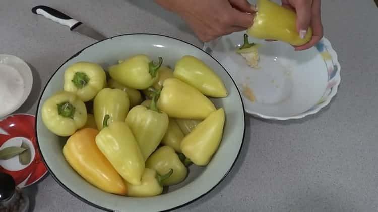 Cucinare gli spazi vuoti del pepe