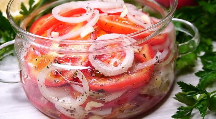 Antipasto di pomodoro delizioso