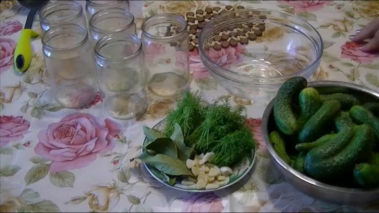 cetrioli con essenze per le ricette invernali