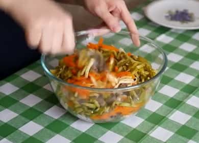 Insalata di fegato di pollo incredibilmente deliziosa e abbondante con carote 🥗