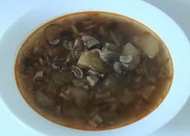 Hodgepodge fragrante e delizioso con funghi 🍲