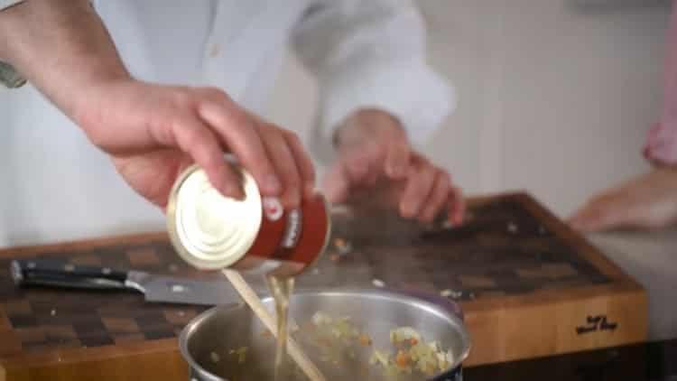 Prepara lo stufato per cucinare