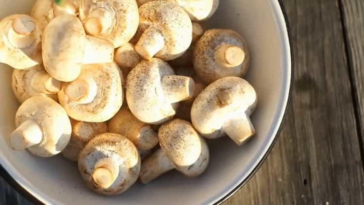 barbecue champignon alla griglia ricetta