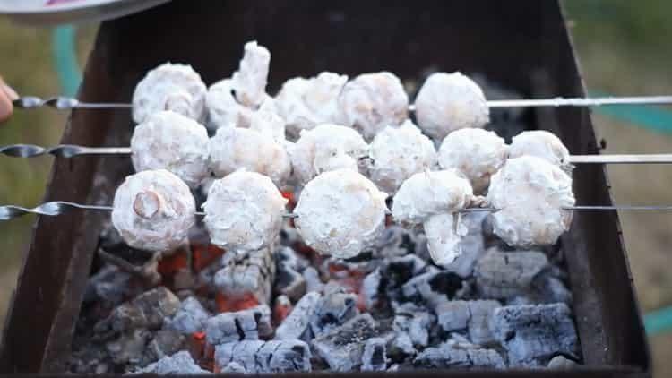 Preparare il barbecue per cucinare