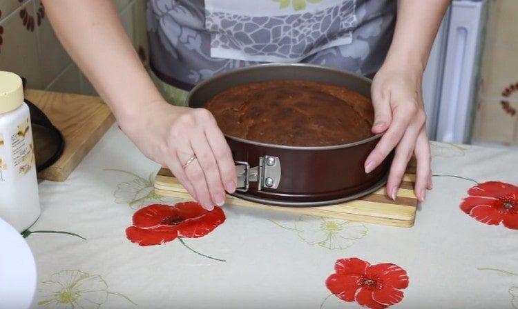 la torta viene cotta al massimo per 50 minuti.