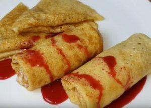 Cucinare deliziosi pancake di farina d'avena secondo una ricetta graduale con una foto.