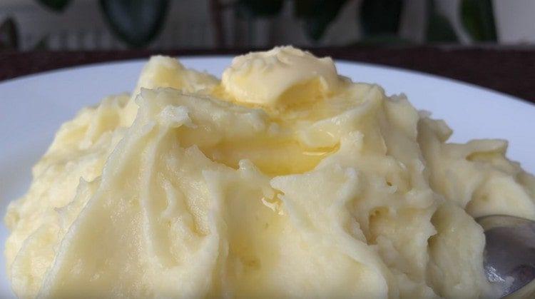 il nostro perfetto purè di patate è pronto.