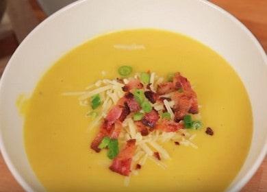 Zuppa di purea di zucca classica - очень piccante e delizioso