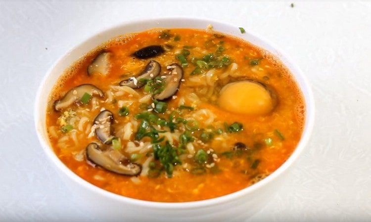 Questa ricetta rende il ramen più salato.