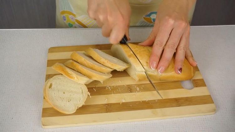 baguette tagliata