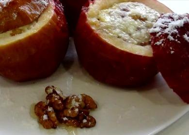 Gustose mele al forno con ricotta al forno🍎