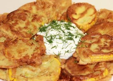 Zucchine deliziose in padella con aglio