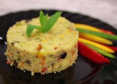 Couscous delizioso  con verdure