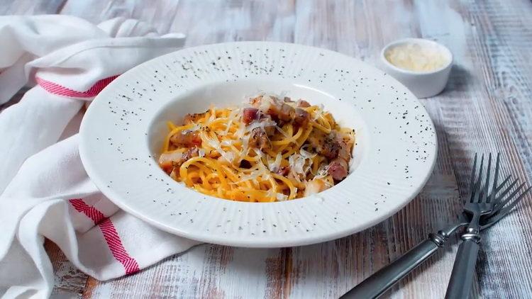 ricetta della pasta alla carbonara classica