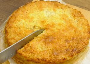 Torta Tre bicchieri con mele, ricetta graduale con foto